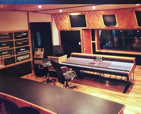 Control Room and Recording Studio