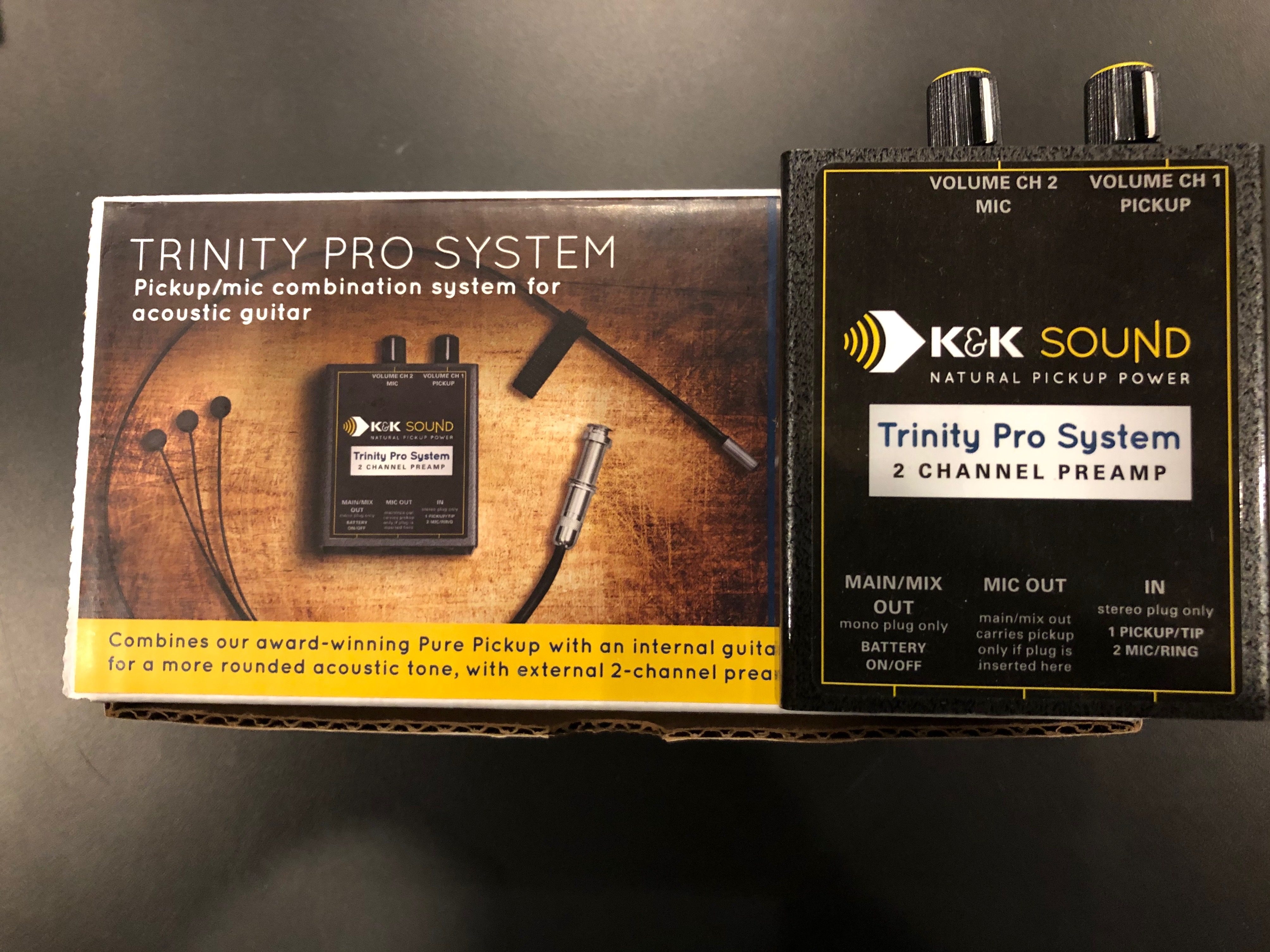 K&K Sound Trinity Pro System 2 Channel Preamp - Cedar Rock Studios