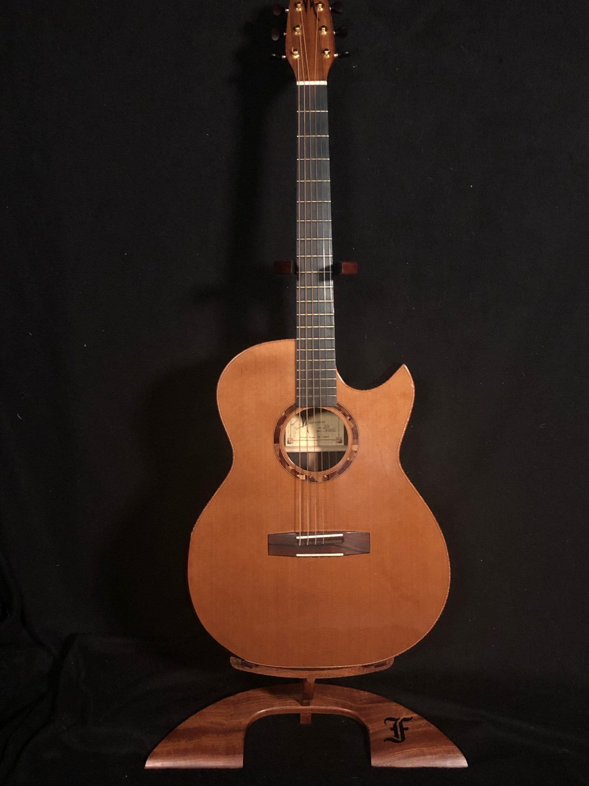 2012 Muiderman  The Wave Brazilian/cedar double top. Sold