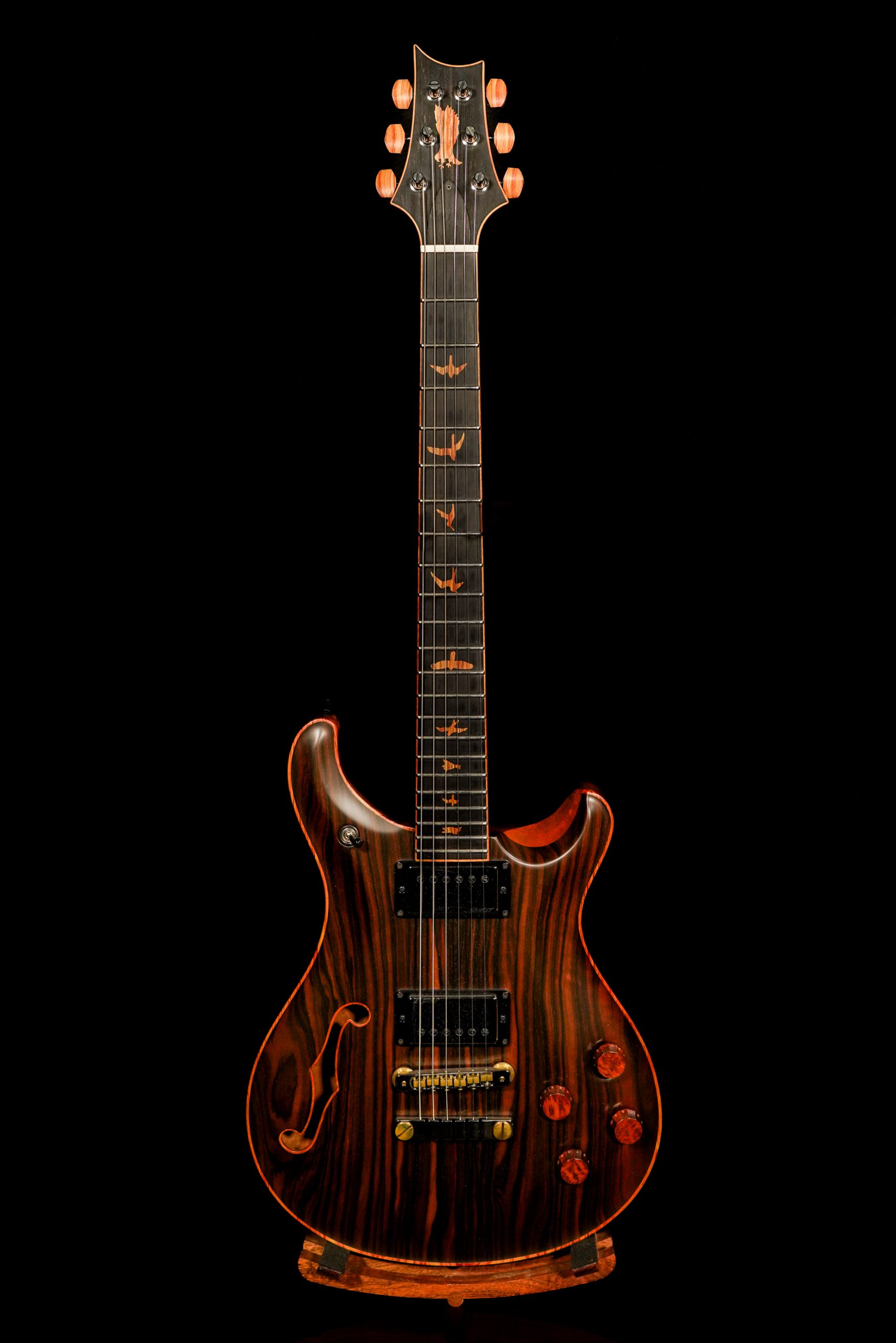 2019 PRS McCarty 594 Single-Cut Electric Guitar Fire Red Burst 10 Top +  OHSC & Papers