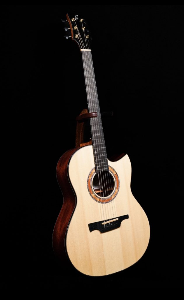 2021 Greenfield GF Padauk Swiss Moon Spruce Sold Cedar Rock Studios