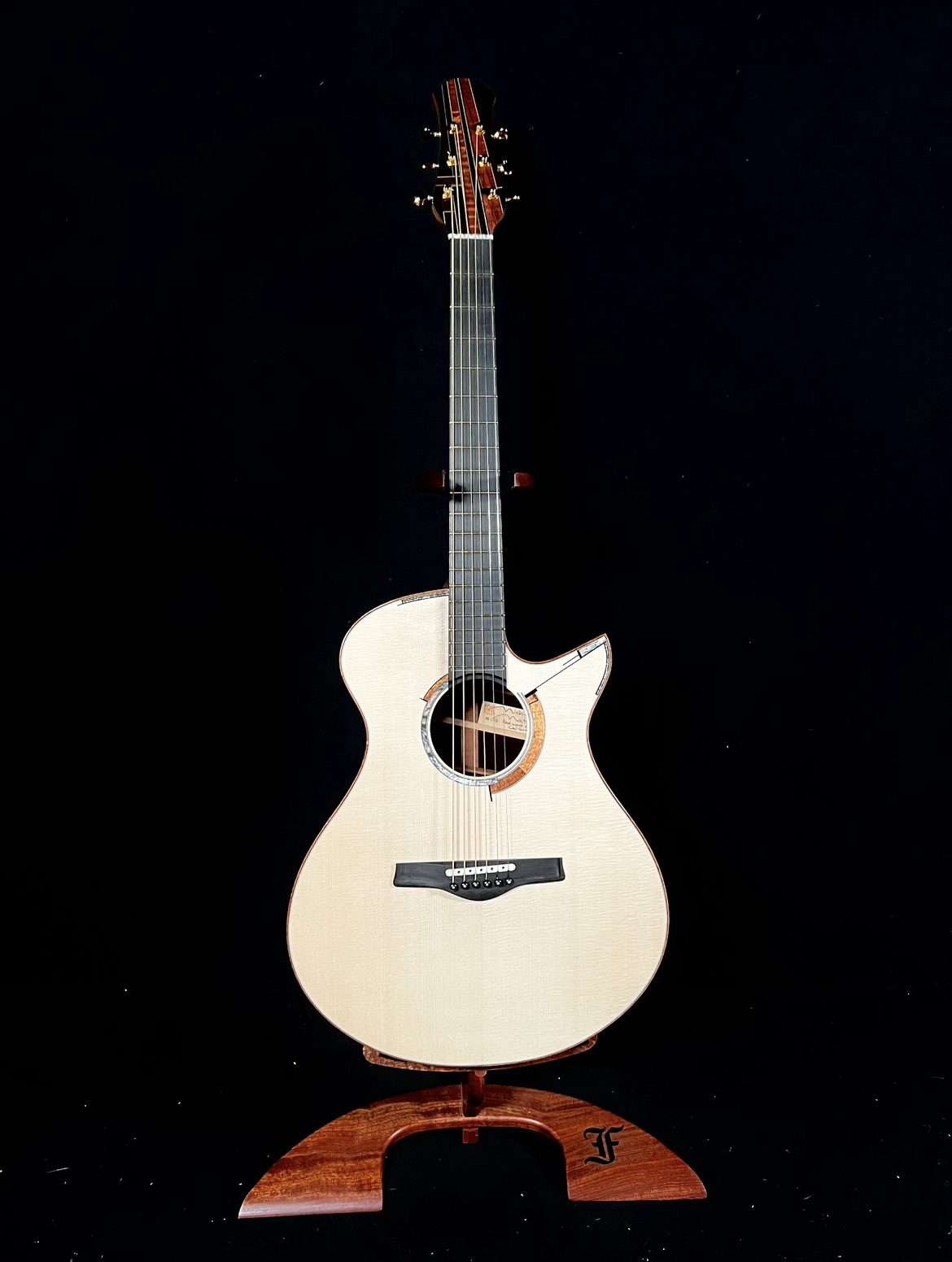2022 Matsuda M1 African Blackwood/Swiss Spruce - Cedar Rock Studios