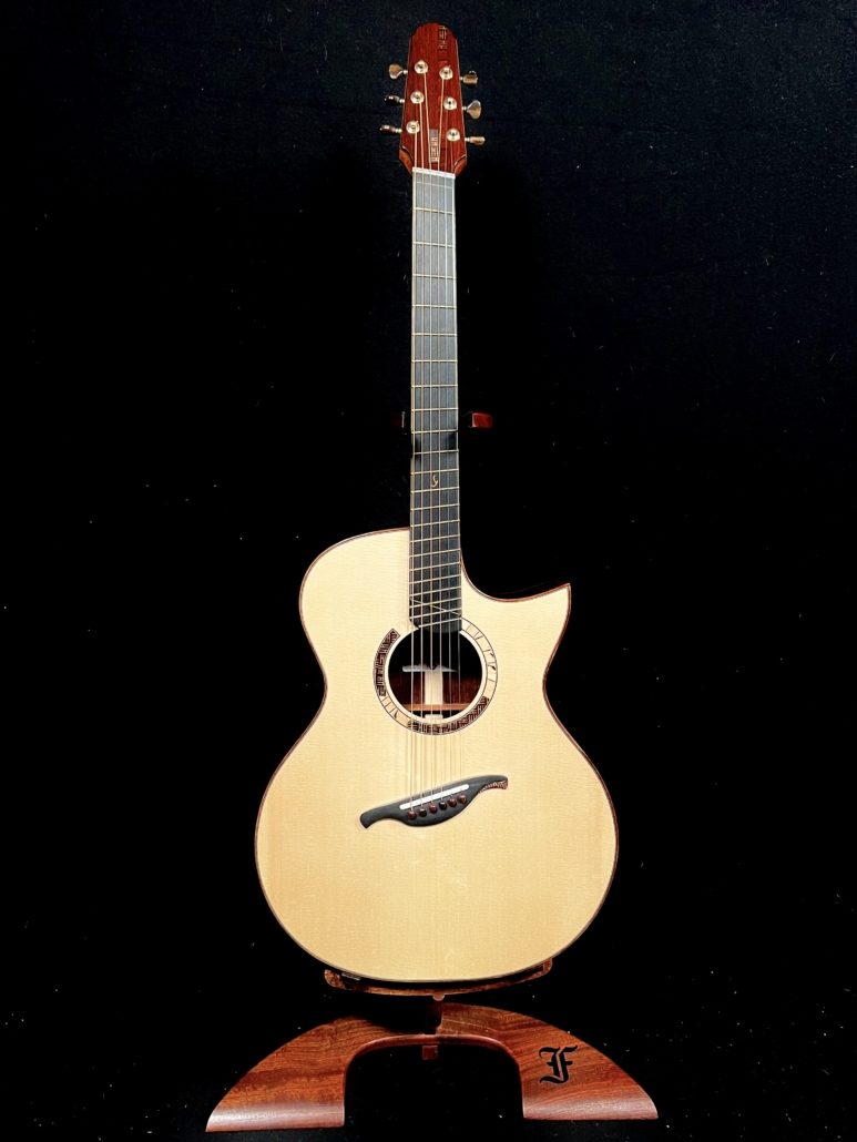 2023 Luca Canteri Grand Concert Madagascar Rosewood Italian Spruce Sold Cedar Rock Studios