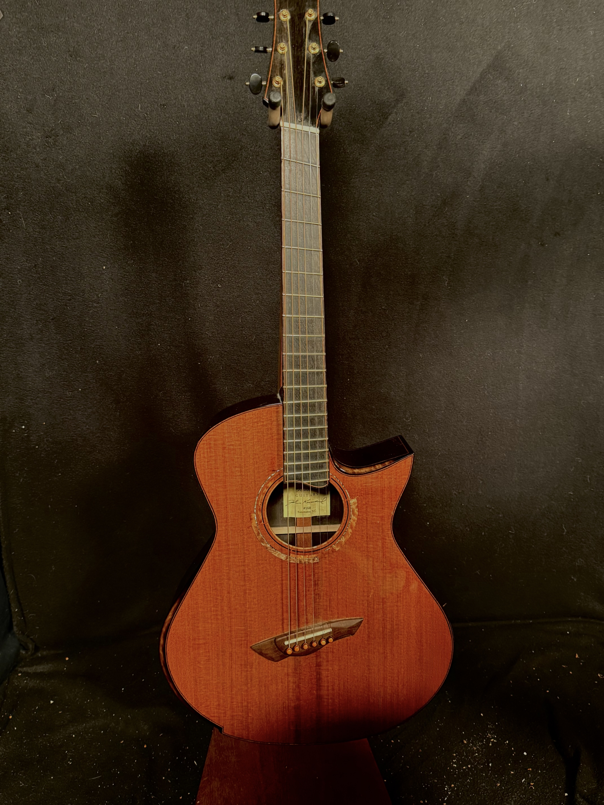2021 Kinnaird Greybeard 12 African Blackwood/Lucky Strike Redwood