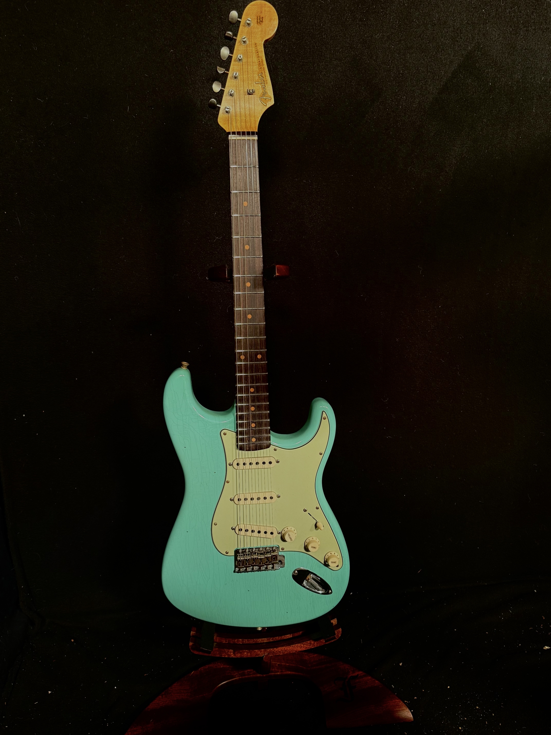 2022 # 61 Limited Edition 59 Strat Journeyman Relic Faded Aged Sea Foam Green