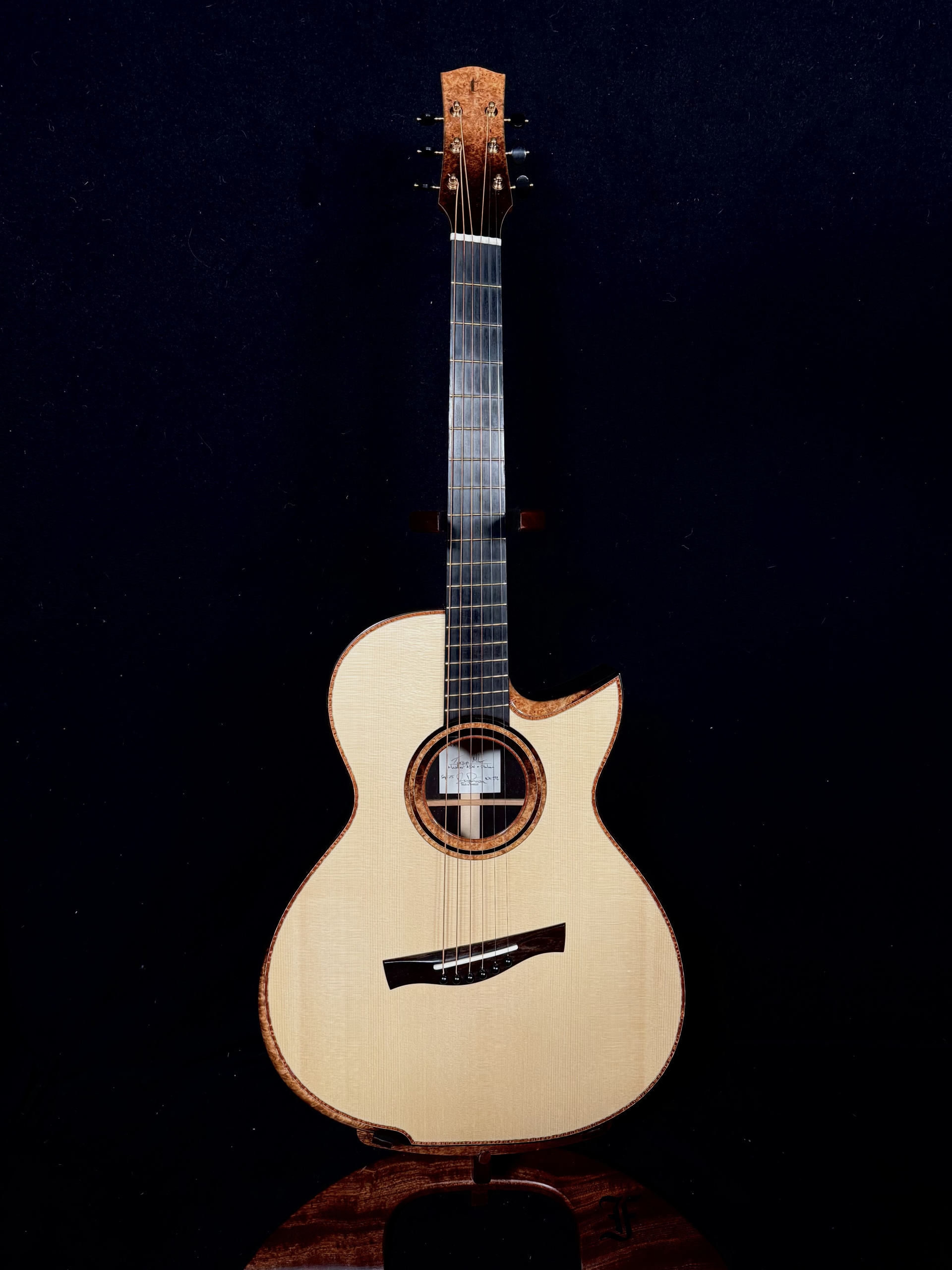 2025 Taran Tirga Mhor Exhibition Grade African Blackwood/Exhibition grade  Italian Spruce